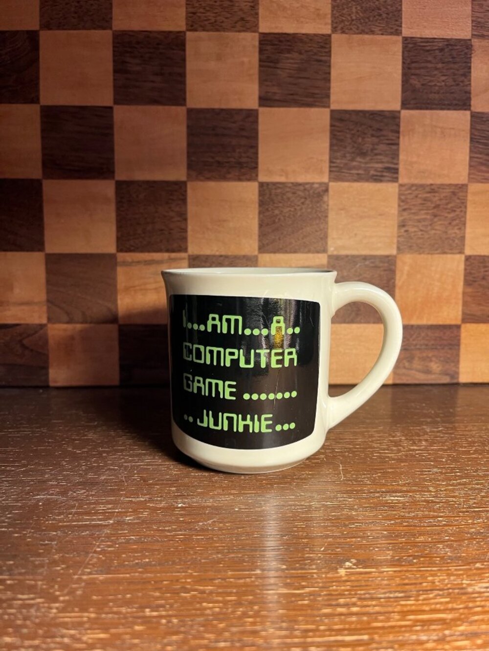 Computer Game Junkie Coffee Mug A1192